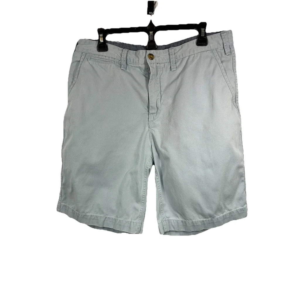 Polo Ralph Lauren Chino Shorts 34 LightBlue Relaxed Fit Old Money Coastal Preppy